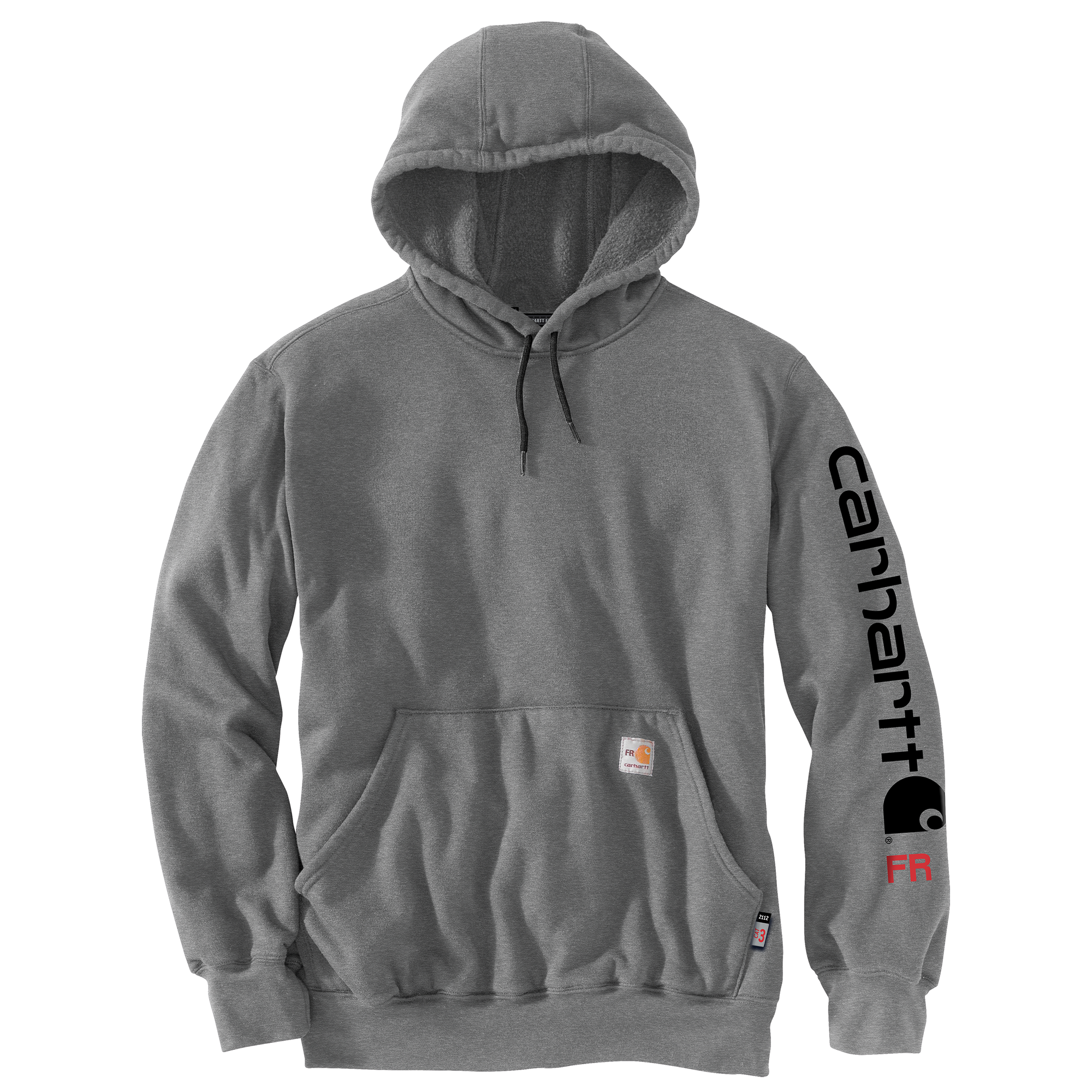 Carhartt Mens FR Force Marquette Logo Sweatshirt, custom hoodie or sweatshirt with logo imprint 2
