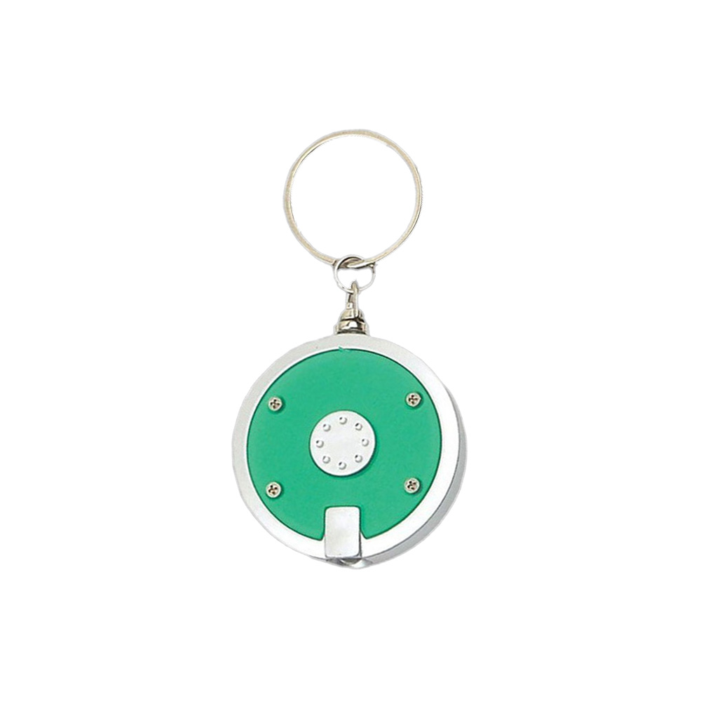 Round LED Keychain 16