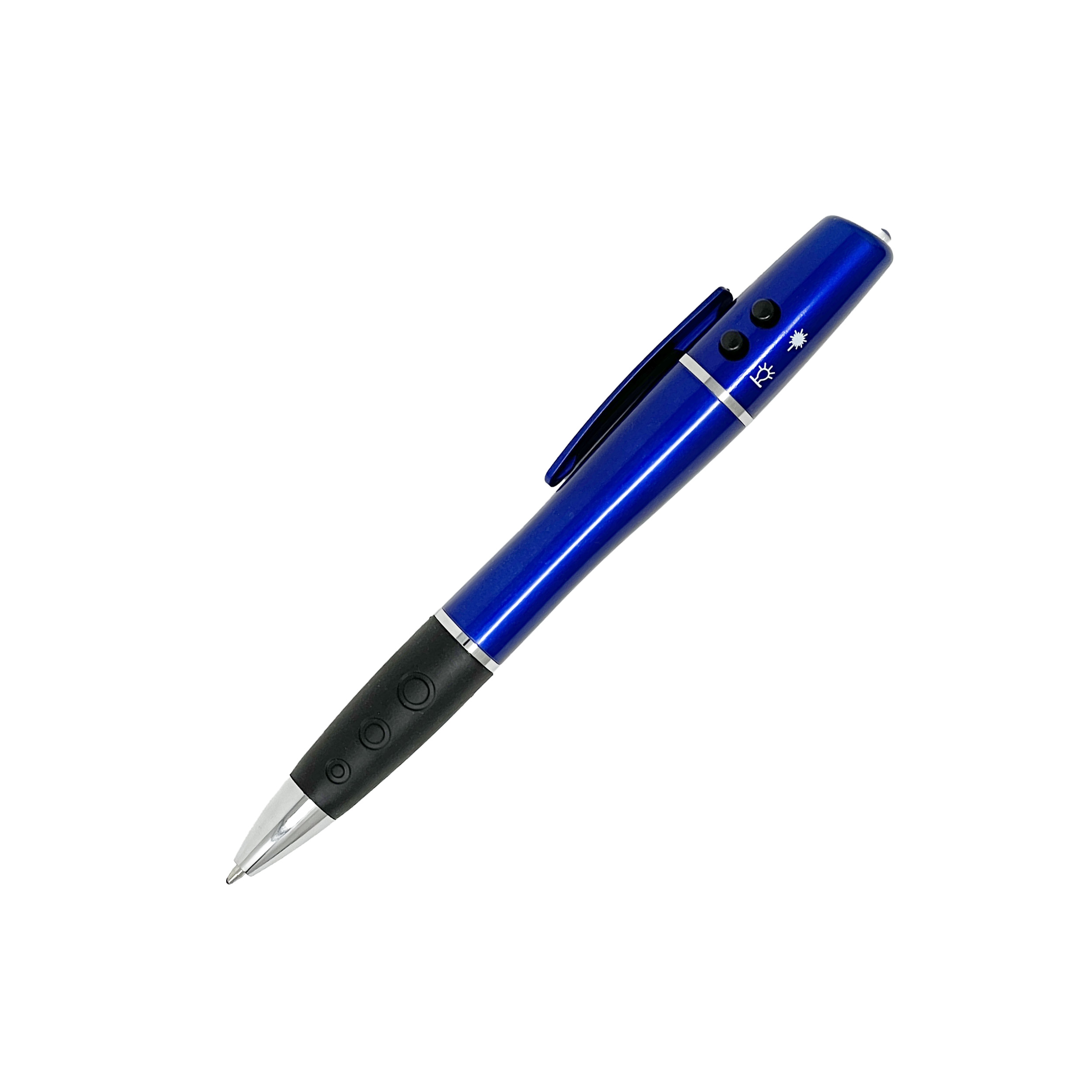 Laser Pointer LED Ballpoint Grip Pen 5