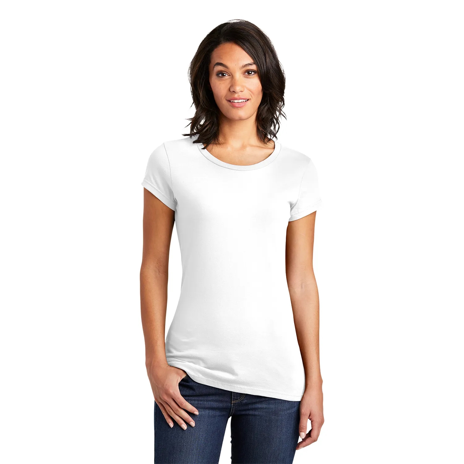 DISTRICT WOMEN'S FITTED VERY IMPORTANT TEE 2