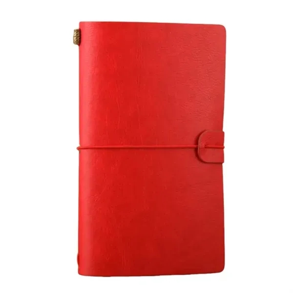Vintage A6 Leather Notebook - Classic Antique Style 13