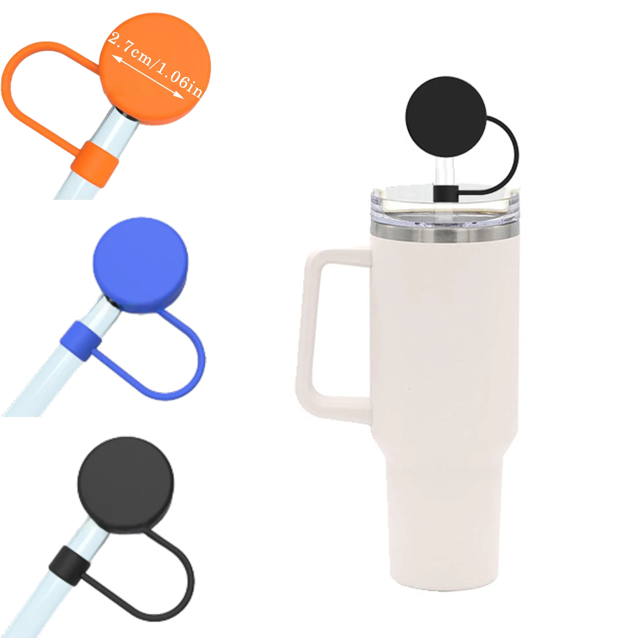 Silicone Straw Cap 2