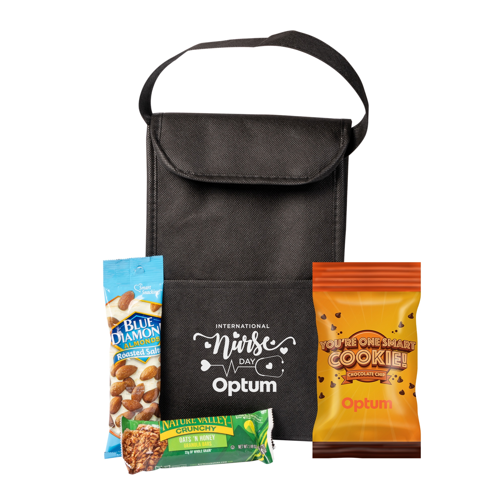 Insulated Lunch Bag with Snacks 2