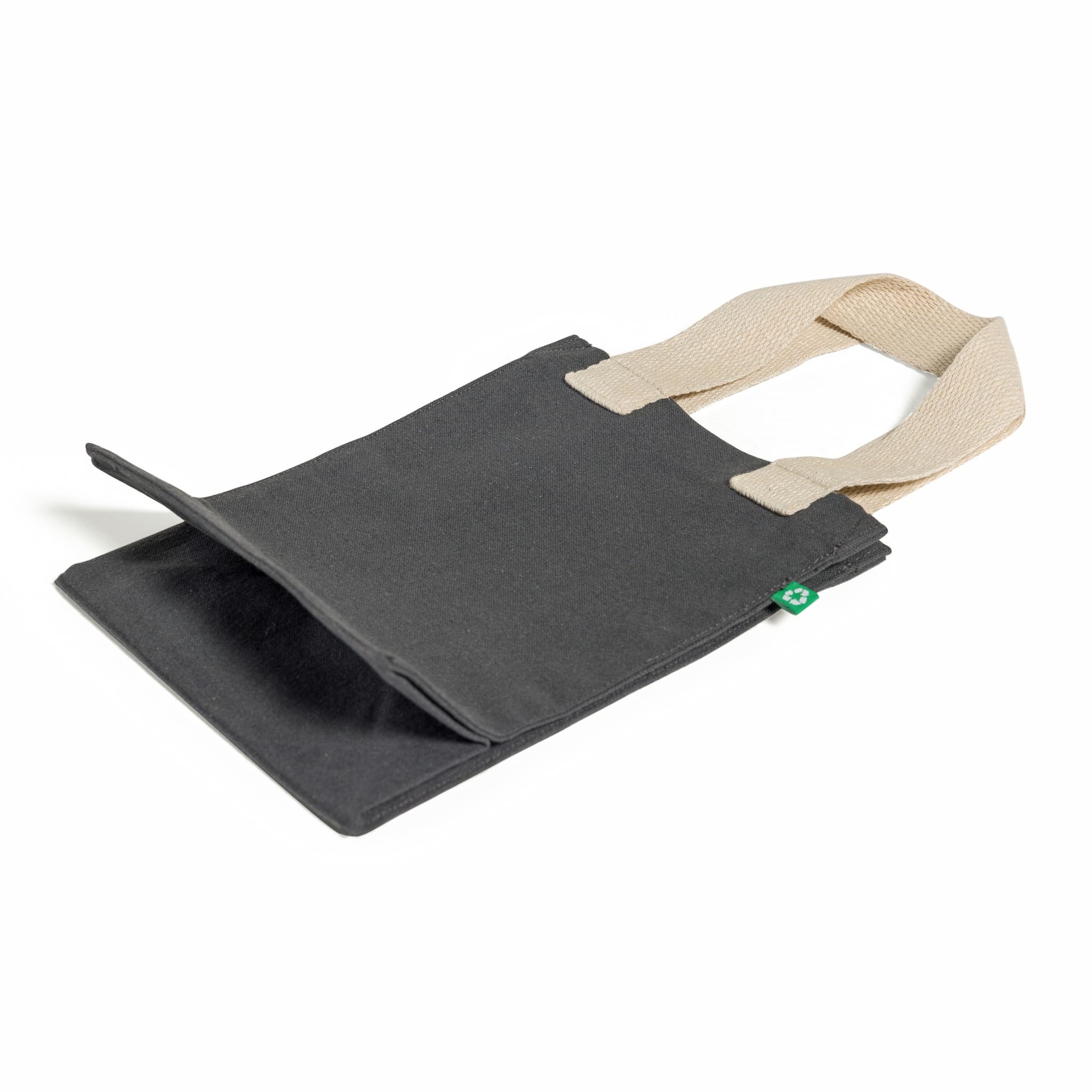 Recycled Canvas Trendy Book Tote Bag 1