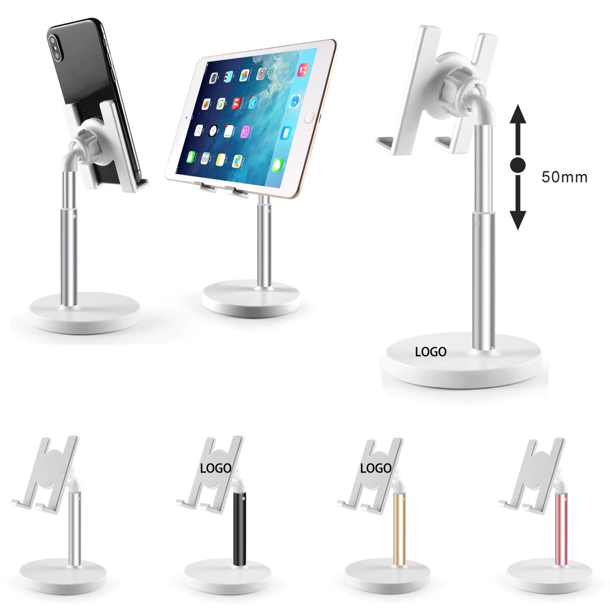 Adjustable Desk Phone Stand 2