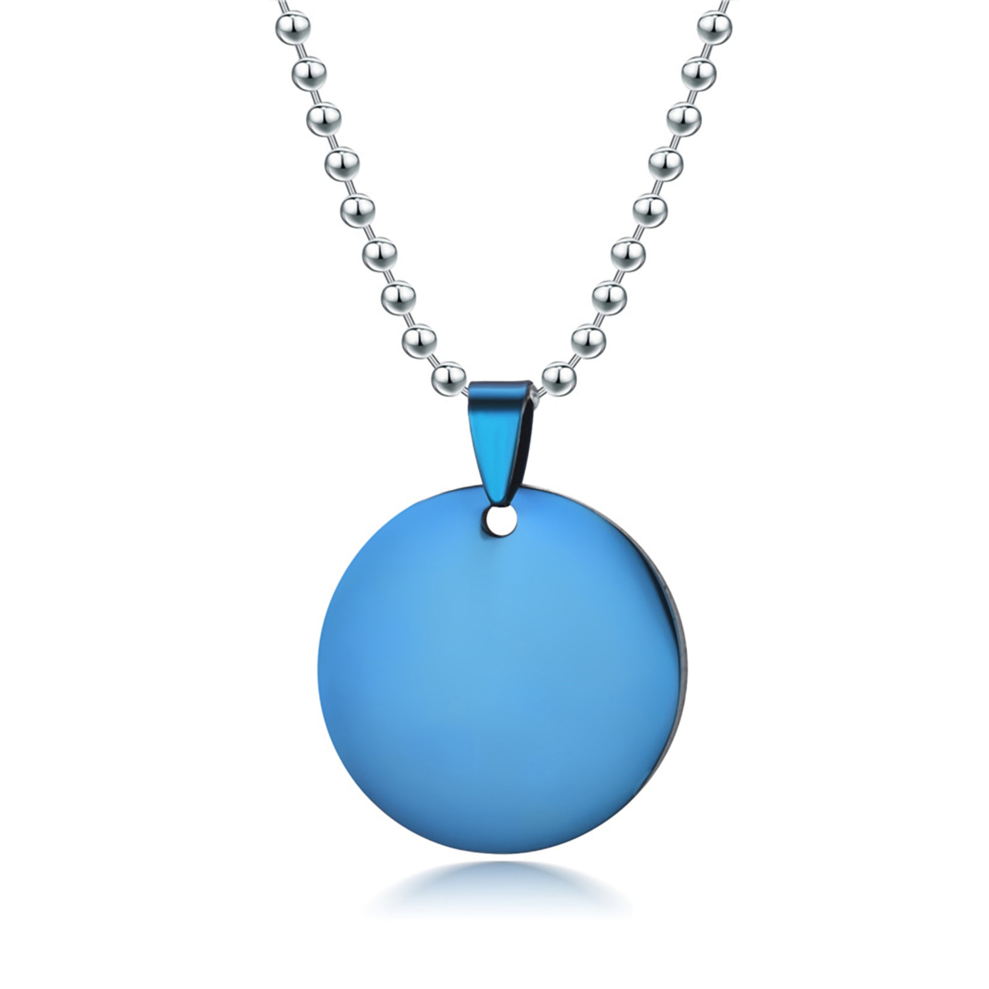 Round Metal Pet Tag 4