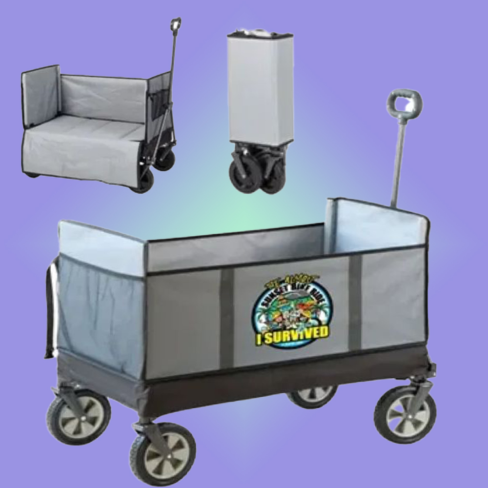 Multifunction Large Collapsible Wagon Cart 2