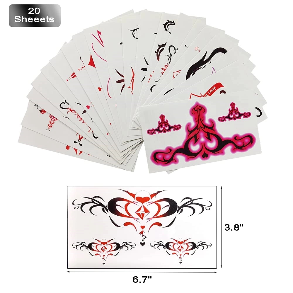 Custom Temporary Tattoos 4"X6" 2