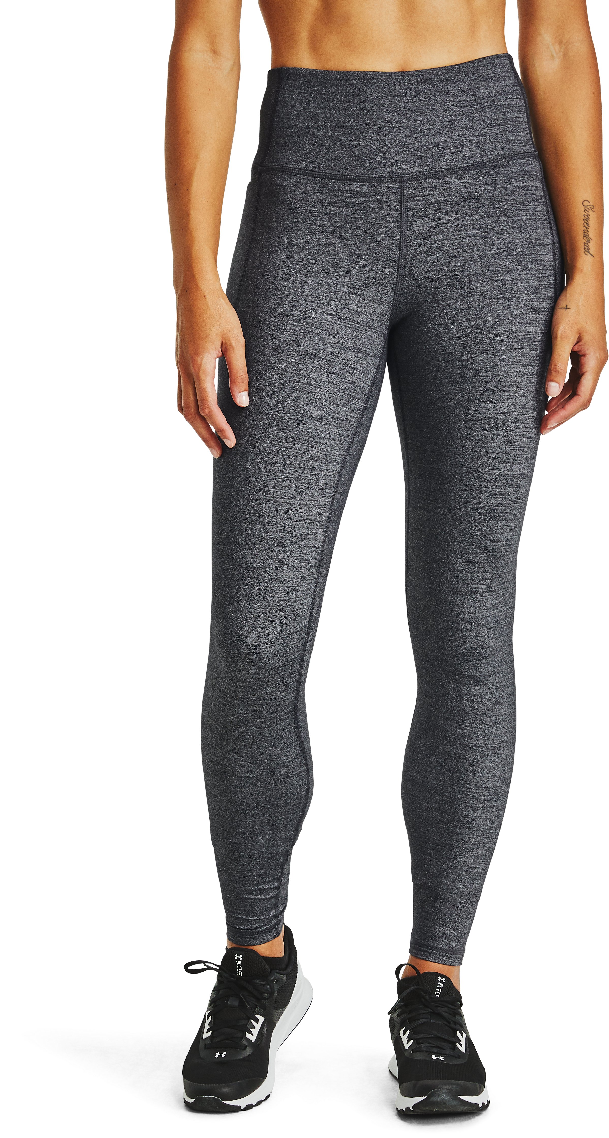 UA Meridian Heather Women's Full-Length Leggings 4