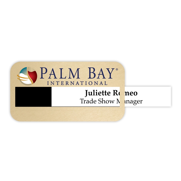Aluminum Window Badges (1.5"X2.875") Rectangle 2