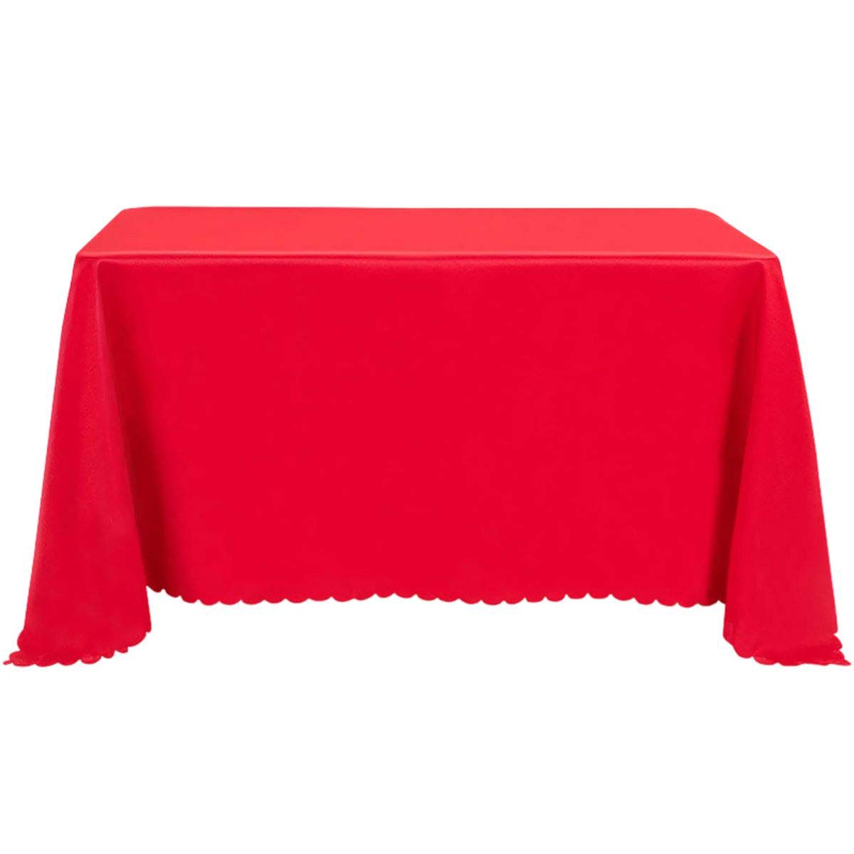 Durable 130x88 Table Throw with Logo Branding Area 11