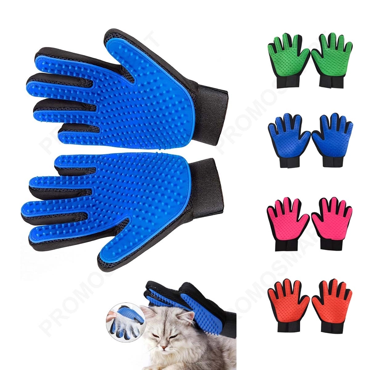 Pet Grooming Glove Brush 1