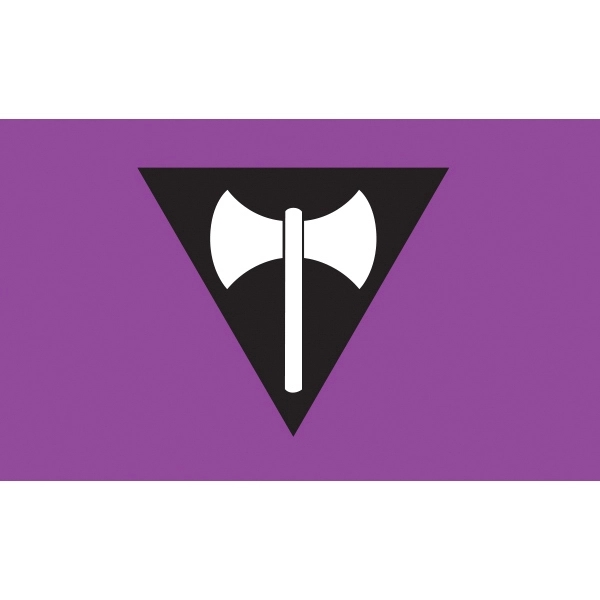 Lesbian Stick Flag 2