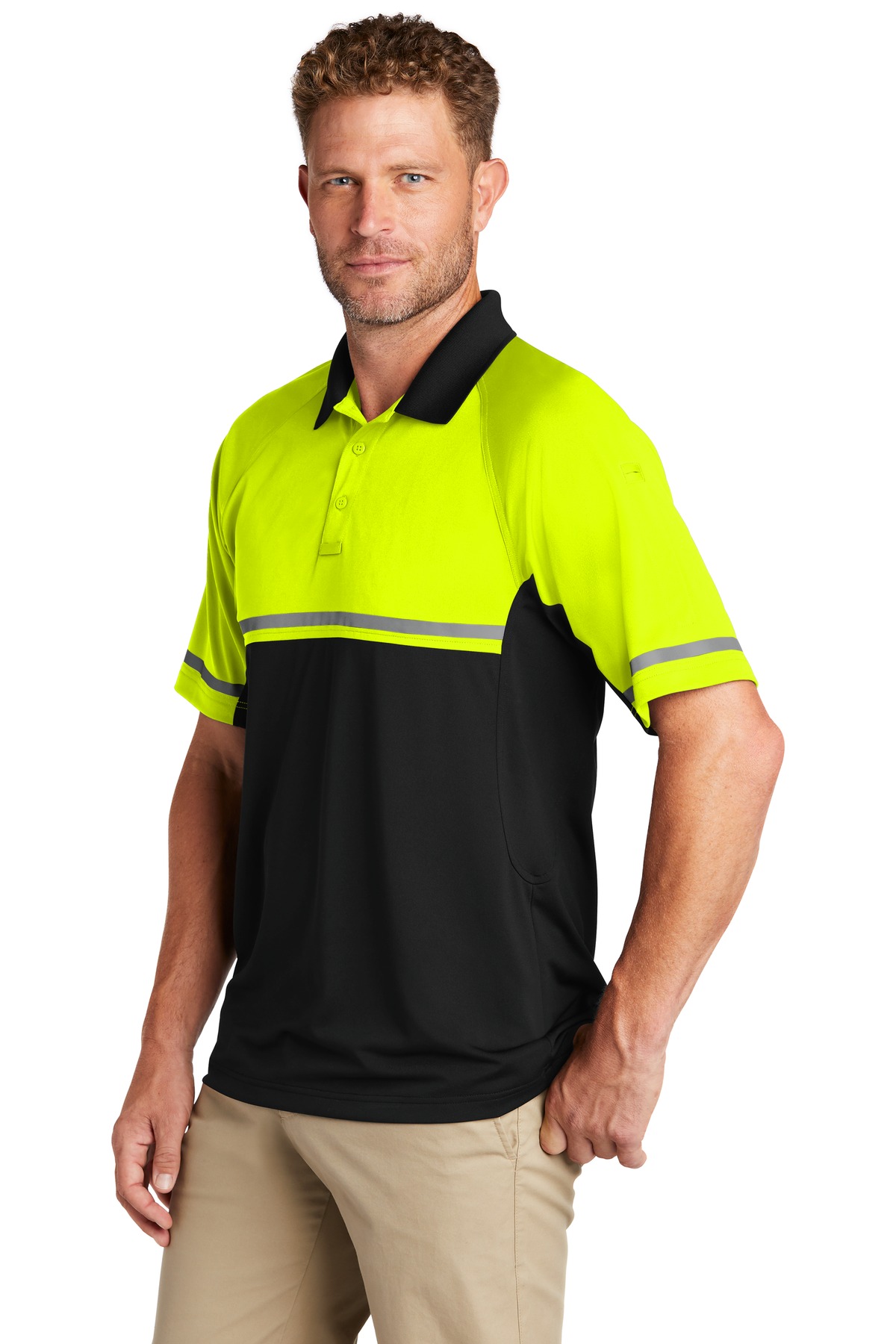 CornerStone Select Lightweight Snag-Proof Enhanced Visibility Polo CS423 2
