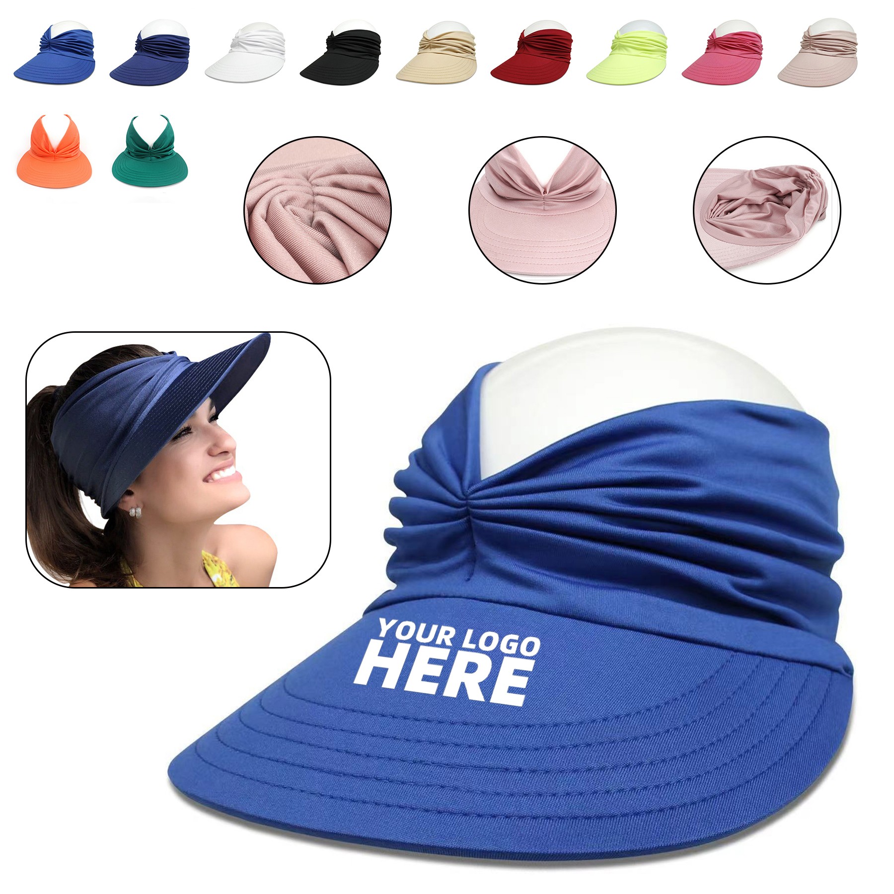 Women Sun Visor Hat