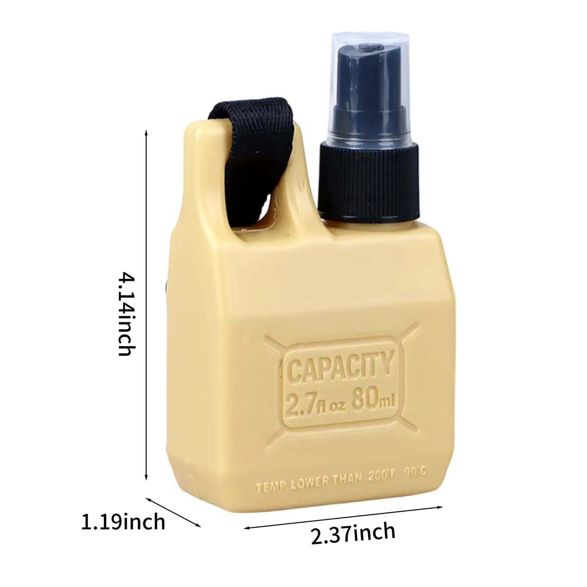 Leakproof Travel Mist Bottle BPA Free 4
