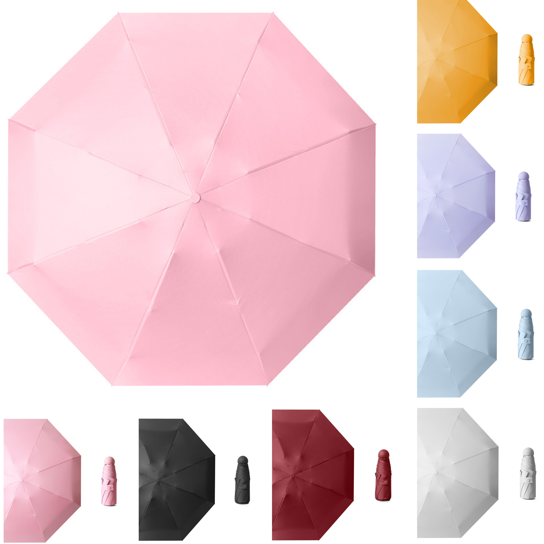 Mini Capsule 8 Panel Umbrella 1