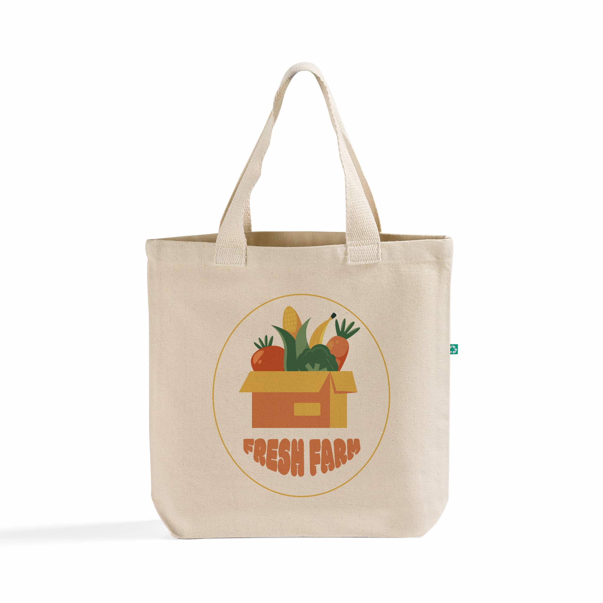 Recycled Canvas Trendy Essentials Tote Bag 1