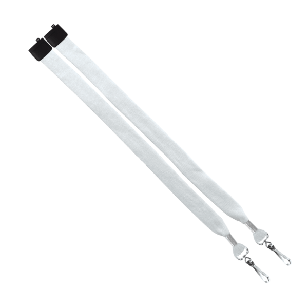 3/4" 2-Ended Dye-Sublimated Lanyard with Metal Crimp & Metal Swivel Snap Hook 4