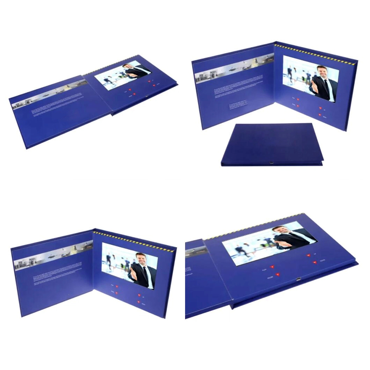 Custom 7" Lcd Greeting Business Promotional Video Card 4