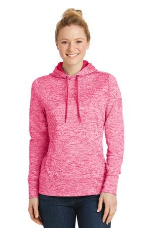 Women's PosiCharge Electric Heather Fleece Hooded Pullover