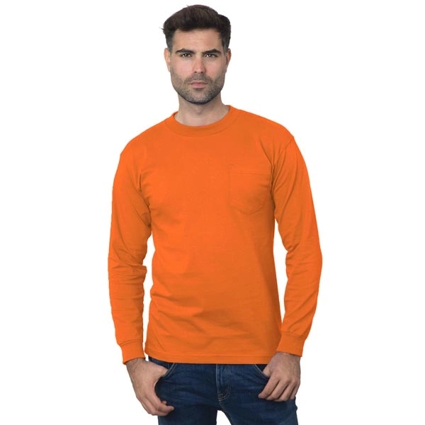 Unisex Union Made L/S Pocket Crew 6