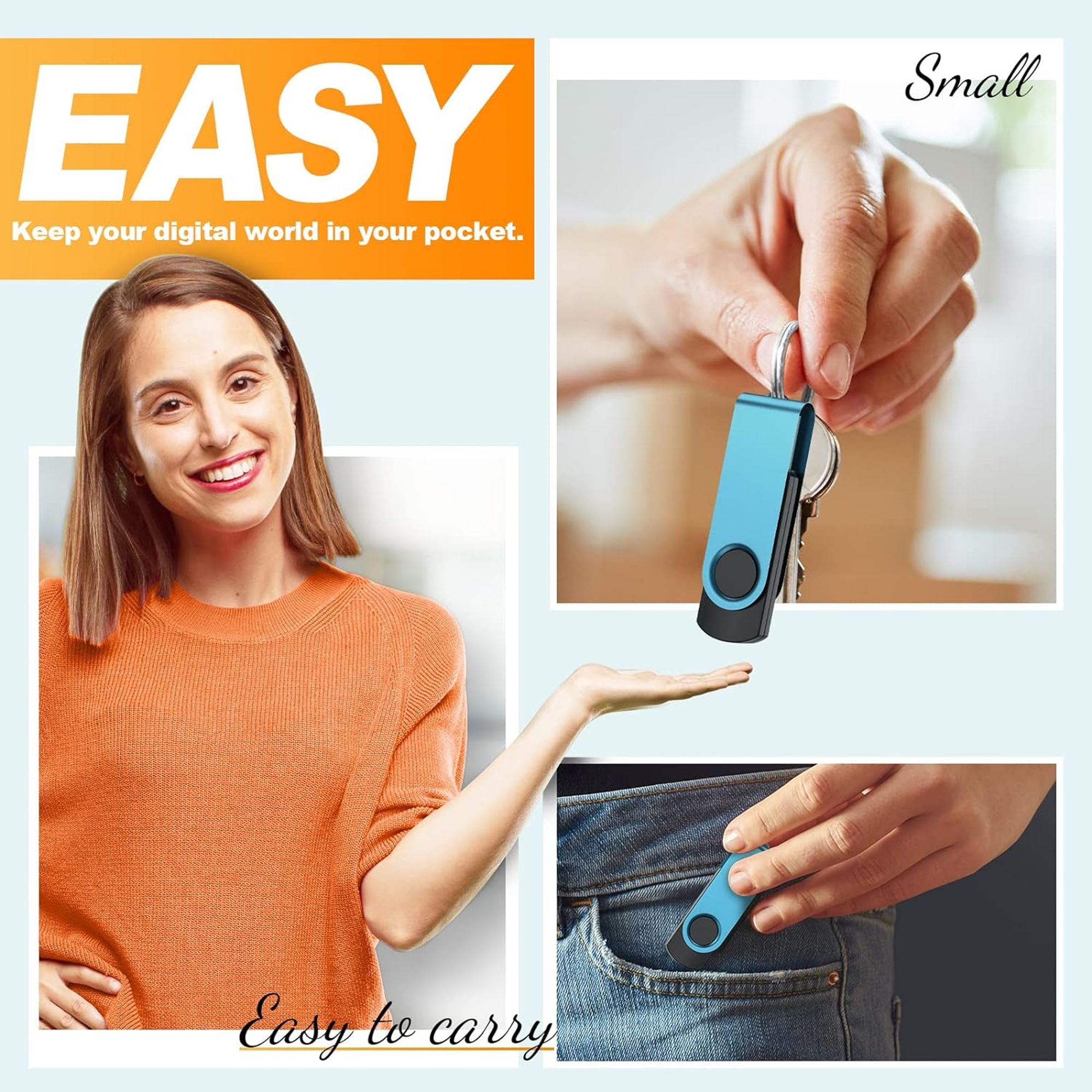 32GB Rainbow Color Flash Drive 2