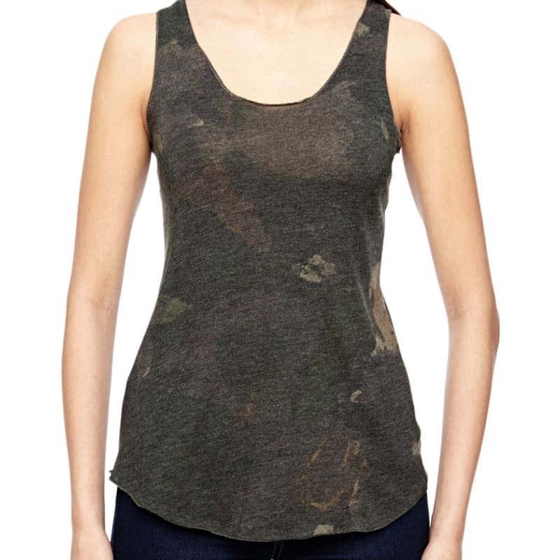Alternative Ladies Meegs Printed Racer Tank 5