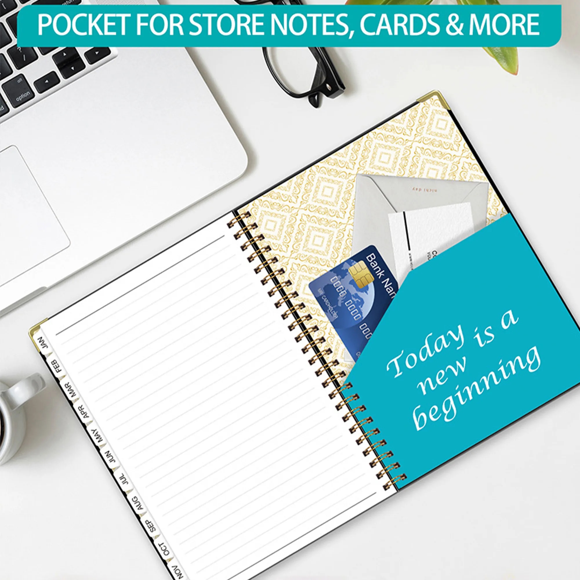 Coil Notebook Weekly Planner Calendar Professional Organizer 1