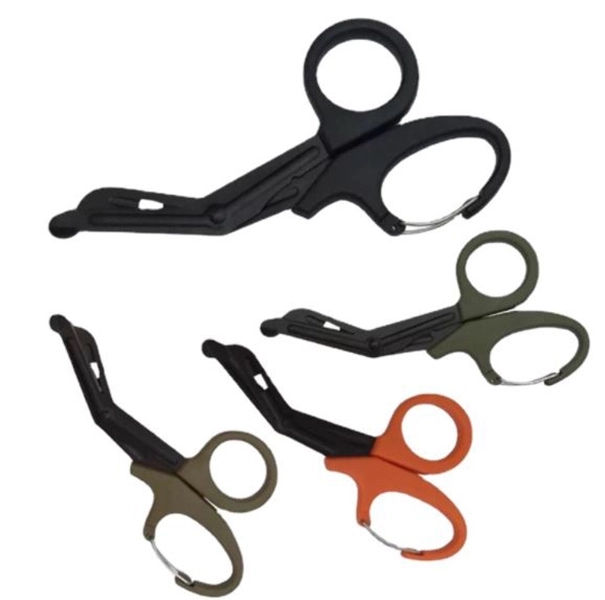 EMT Stainless Steel Scissors with Carabiner 2