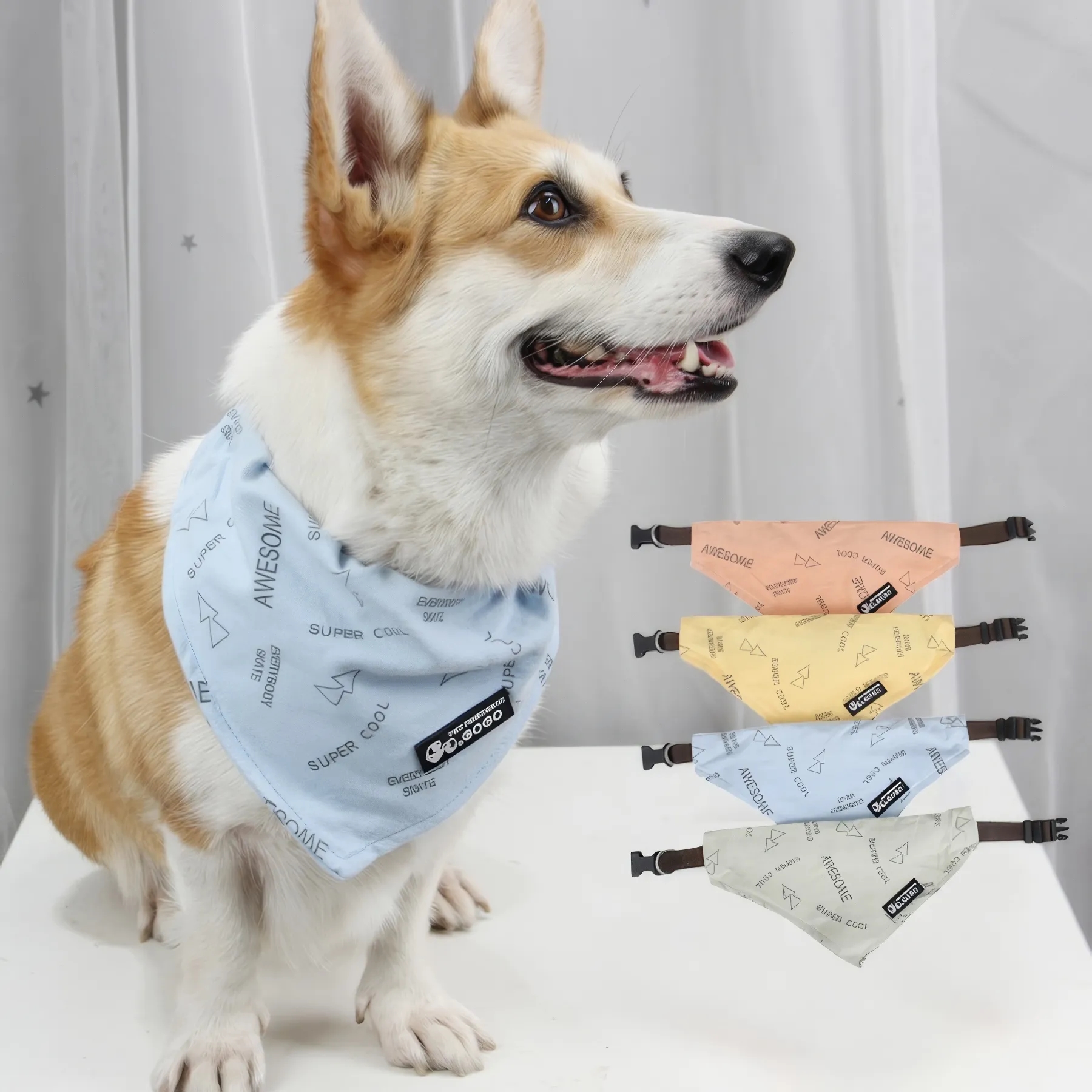 Adjuatable Cotton Collar Scarf 4