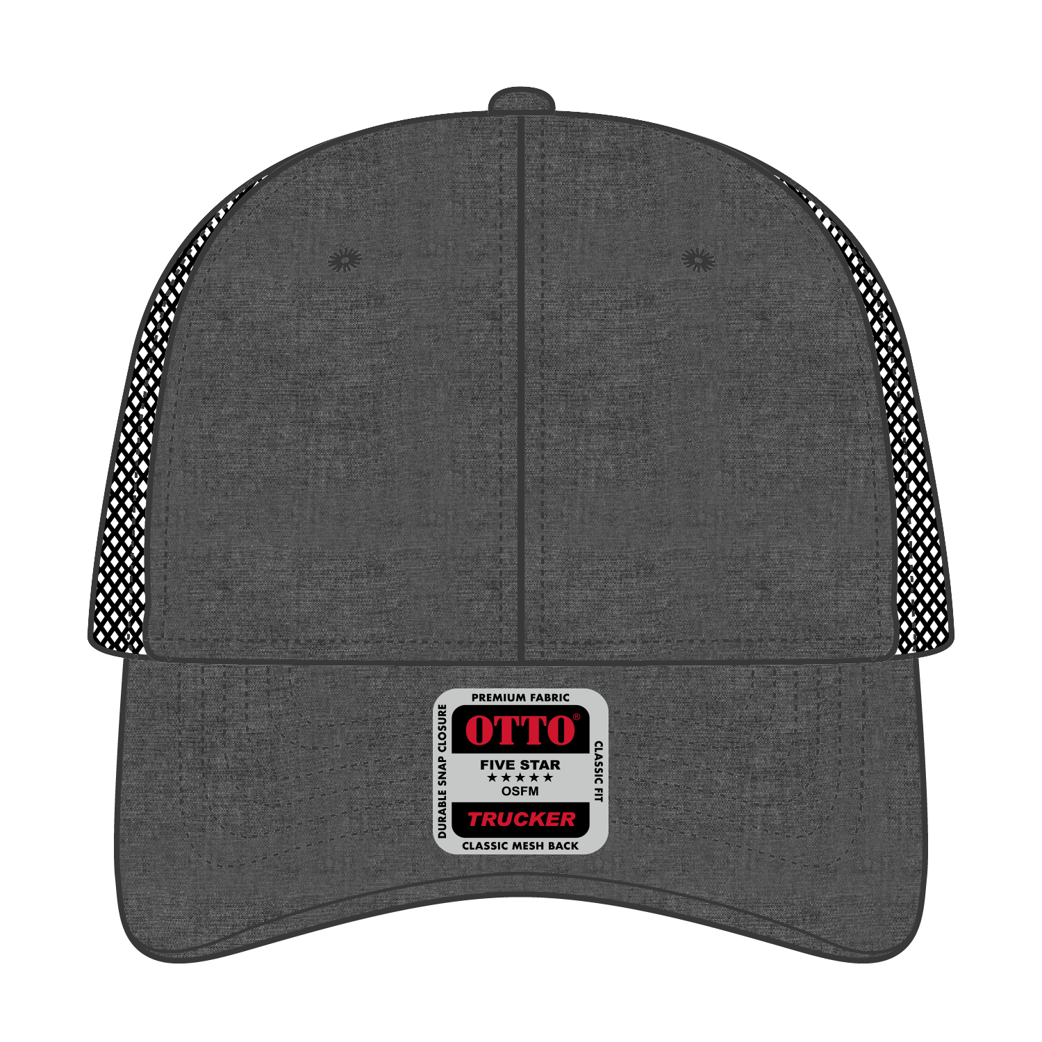 OTTO CAP® 6 Panel Low Profile Mesh Back Trucker Hat 69