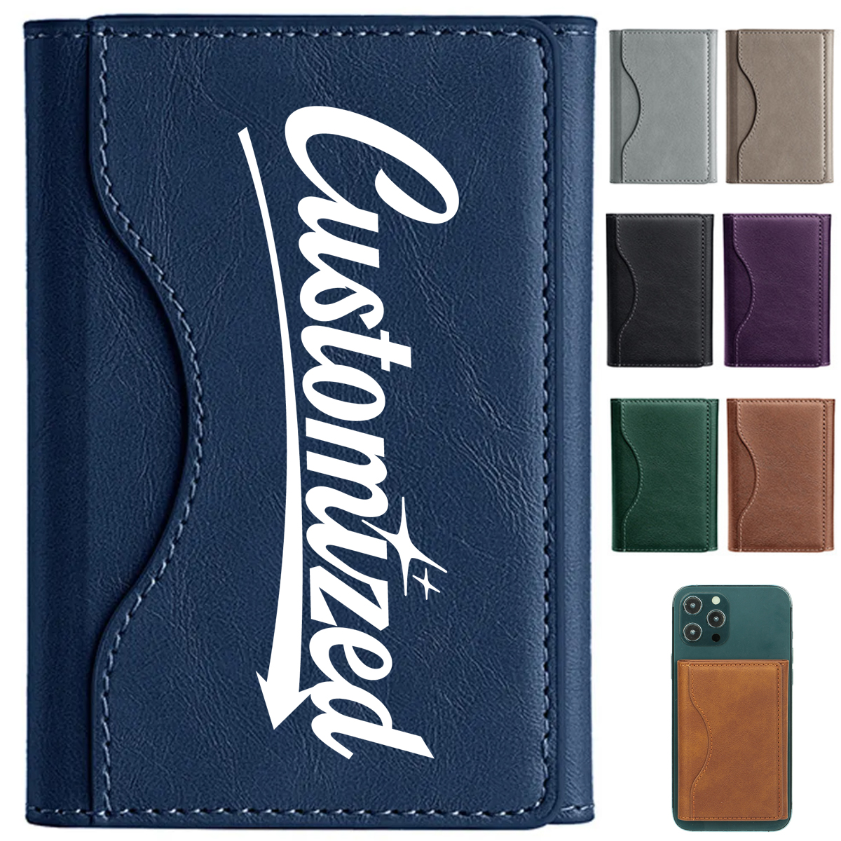Magnetic Phone Wallet with Card Holder Stand 2