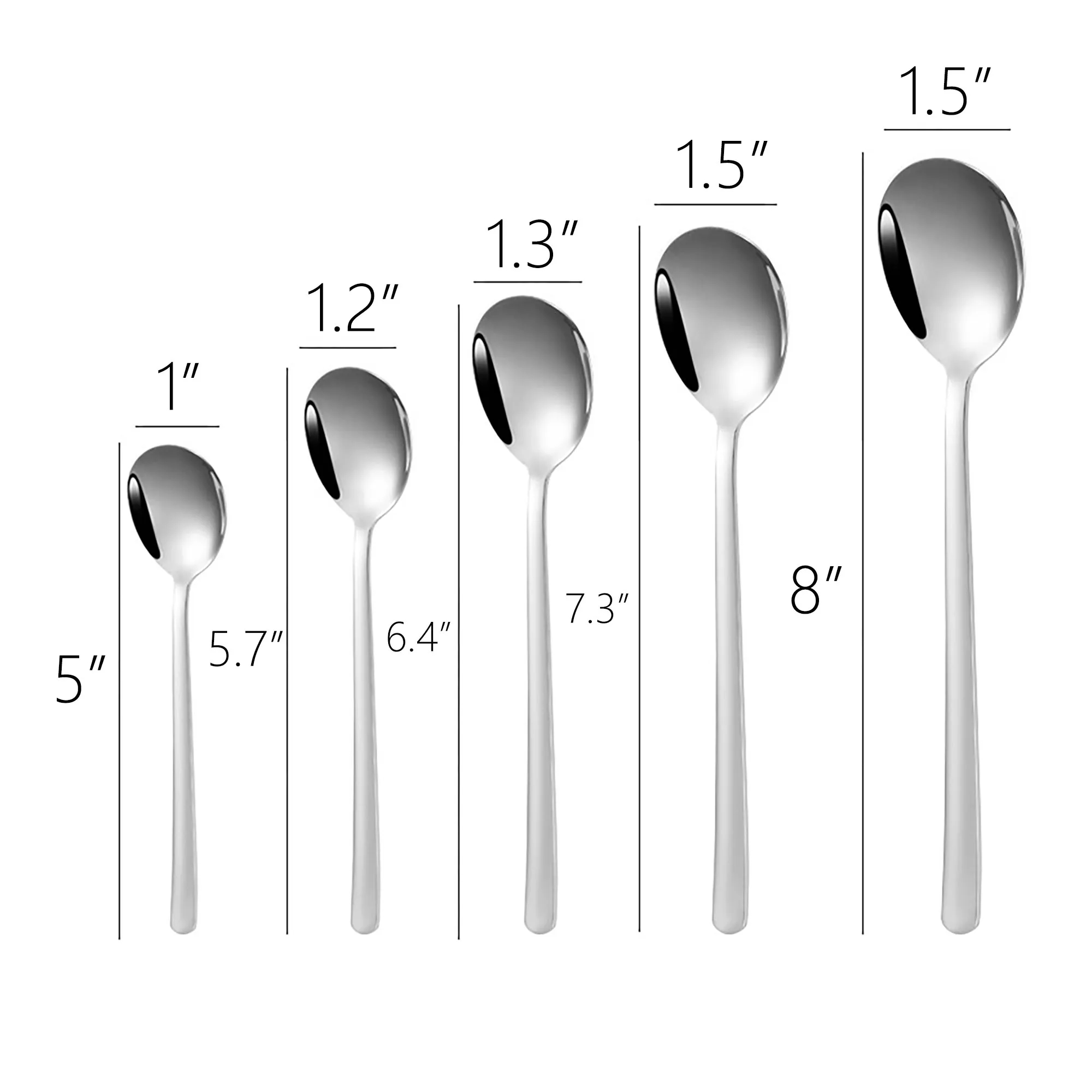 2 Pieces 7.3" Cutlery Utensil Kit 3