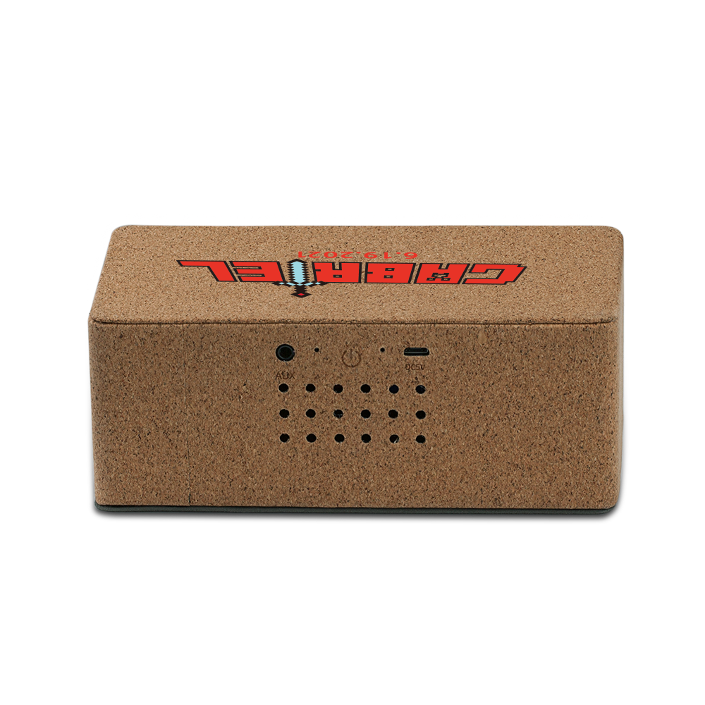 Milling Cork Eco-Friendly Speaker and Wireless Charger 8