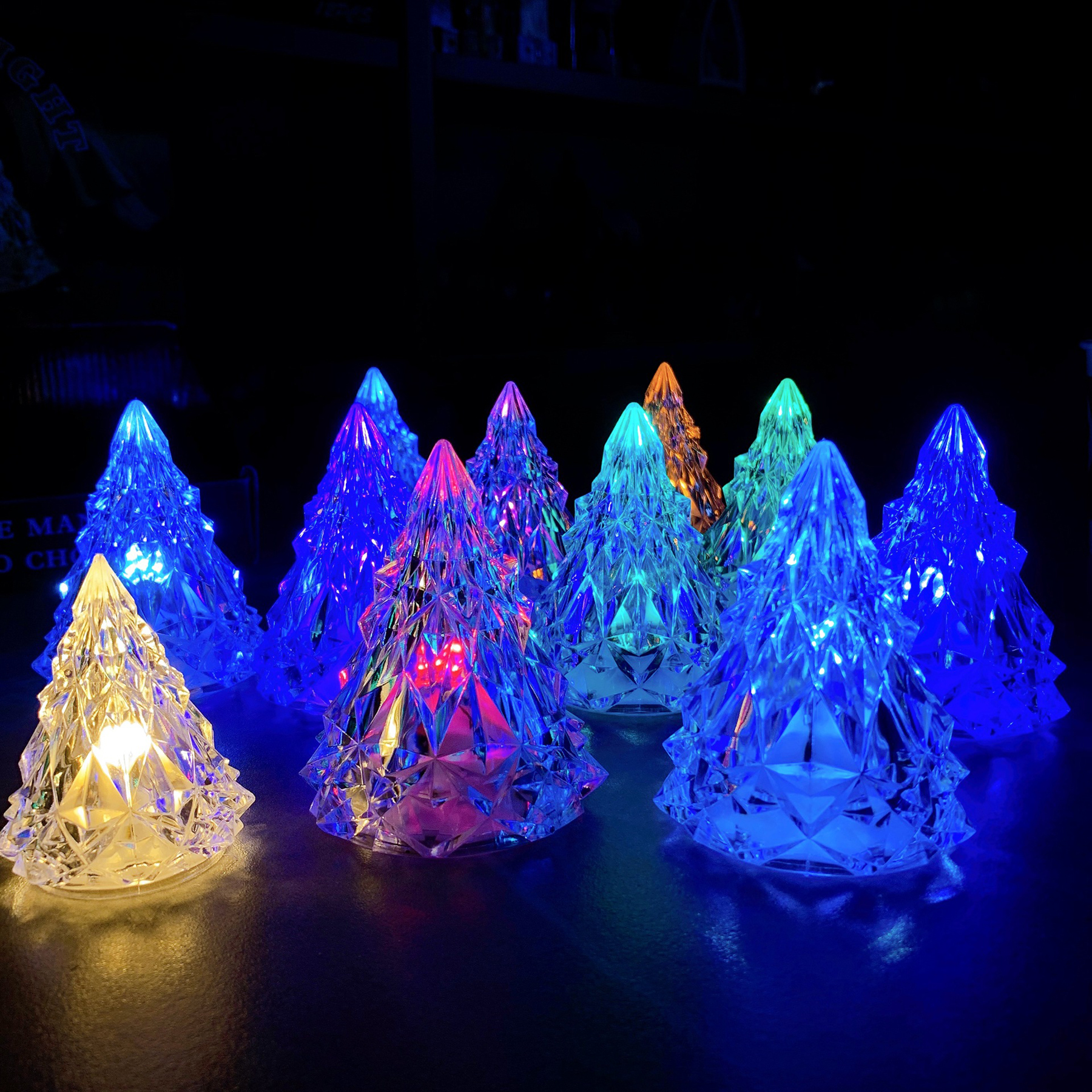Christmas Tree Plastic Lamp 3