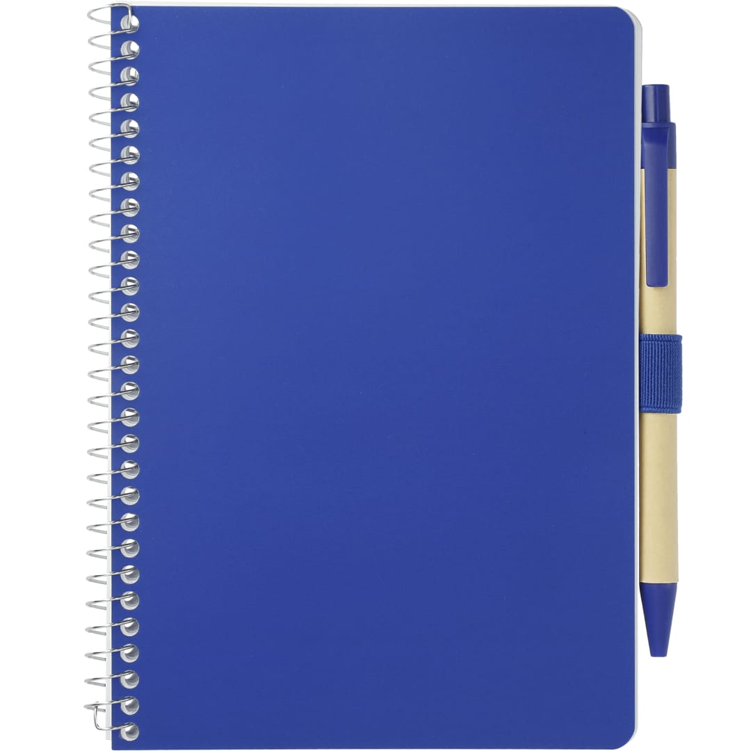 FSC® Mix 5" x 7" Spiral Notebook with Pen 72