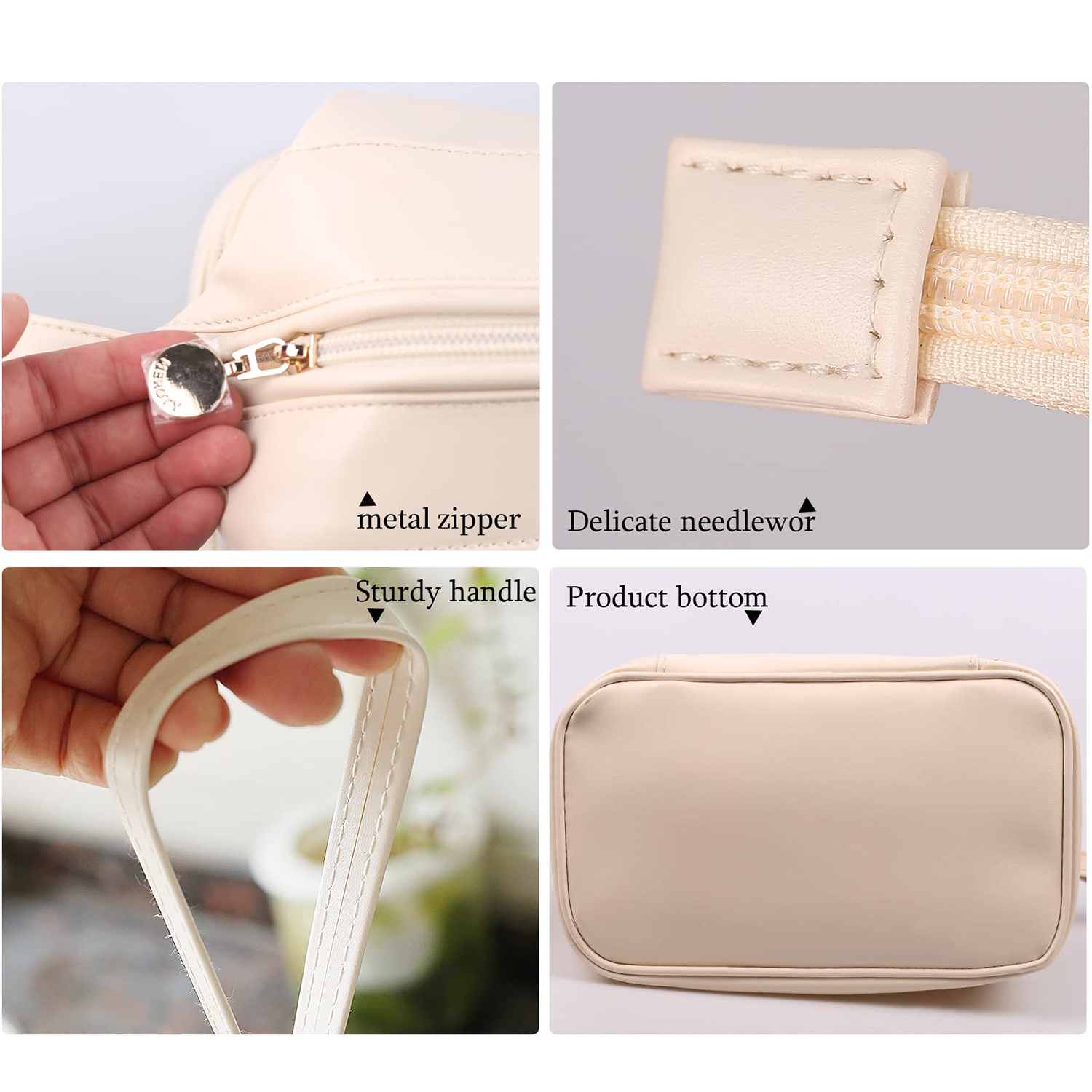 Large Double Layer Cosmetic Bag 3