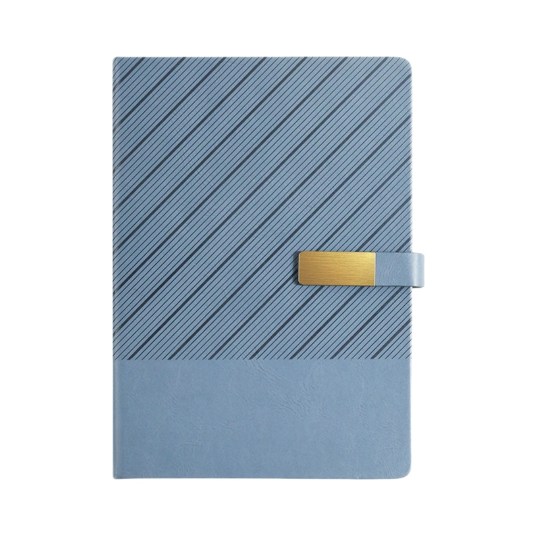 A5 Twill Notebook with Snap Button 5