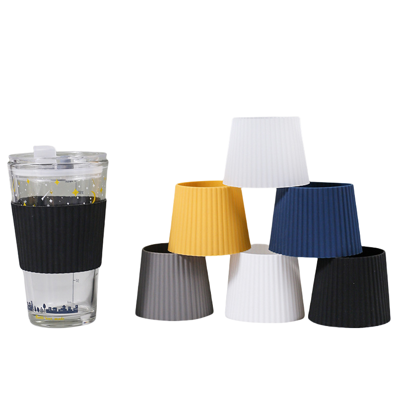 Heat-resistant Silicone Coffee Cup Sleeve 2