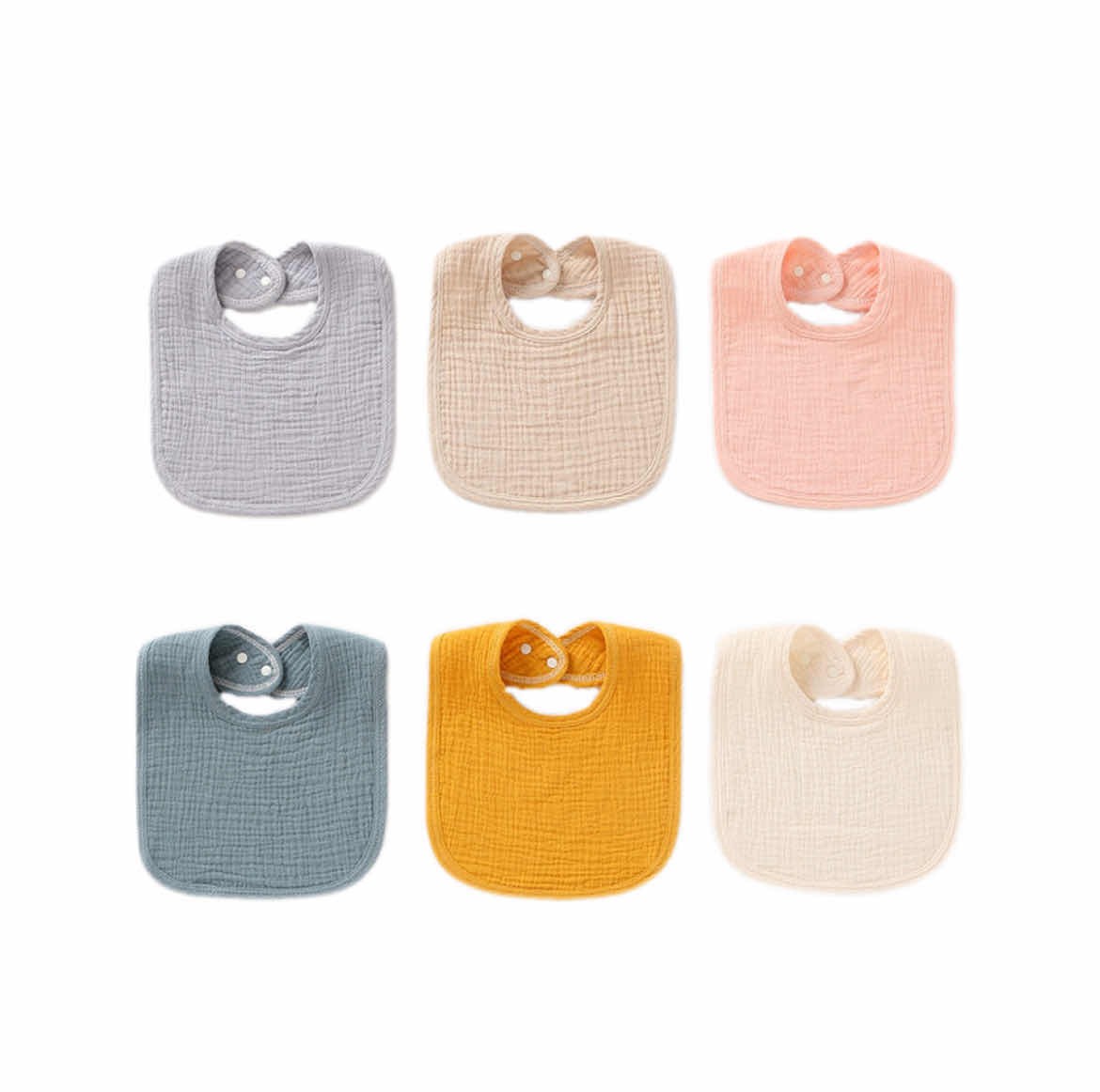 Baby Double-sided Cotton Bib 4