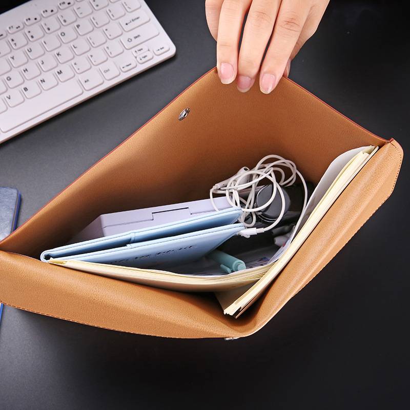 PU Leather A4 File Bag 3