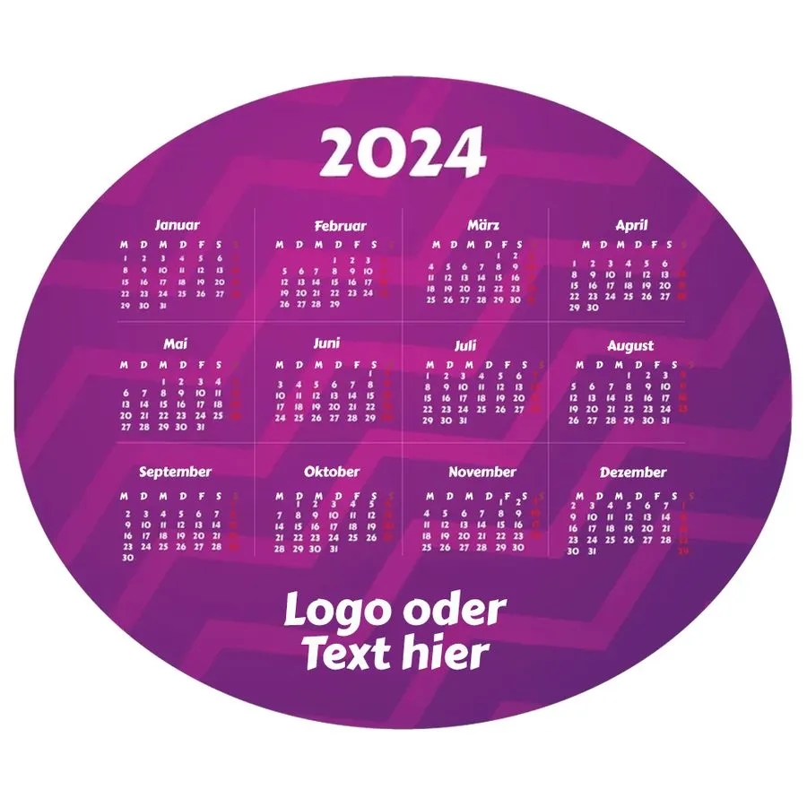 Custom Purple Mouse Pad 5