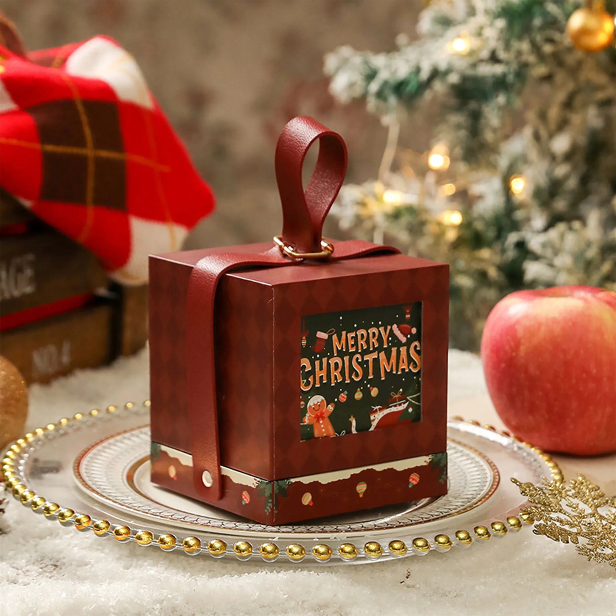 Festive Christmas Apple Gift Box For Christmas Eve 1