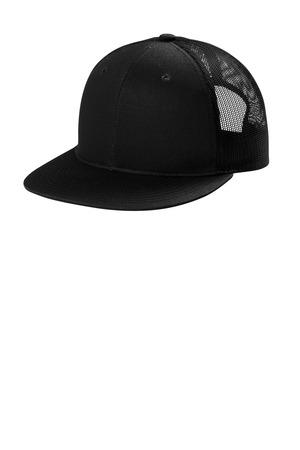 Port Authority Snapback Flat Bill Trucker Cap C407 16