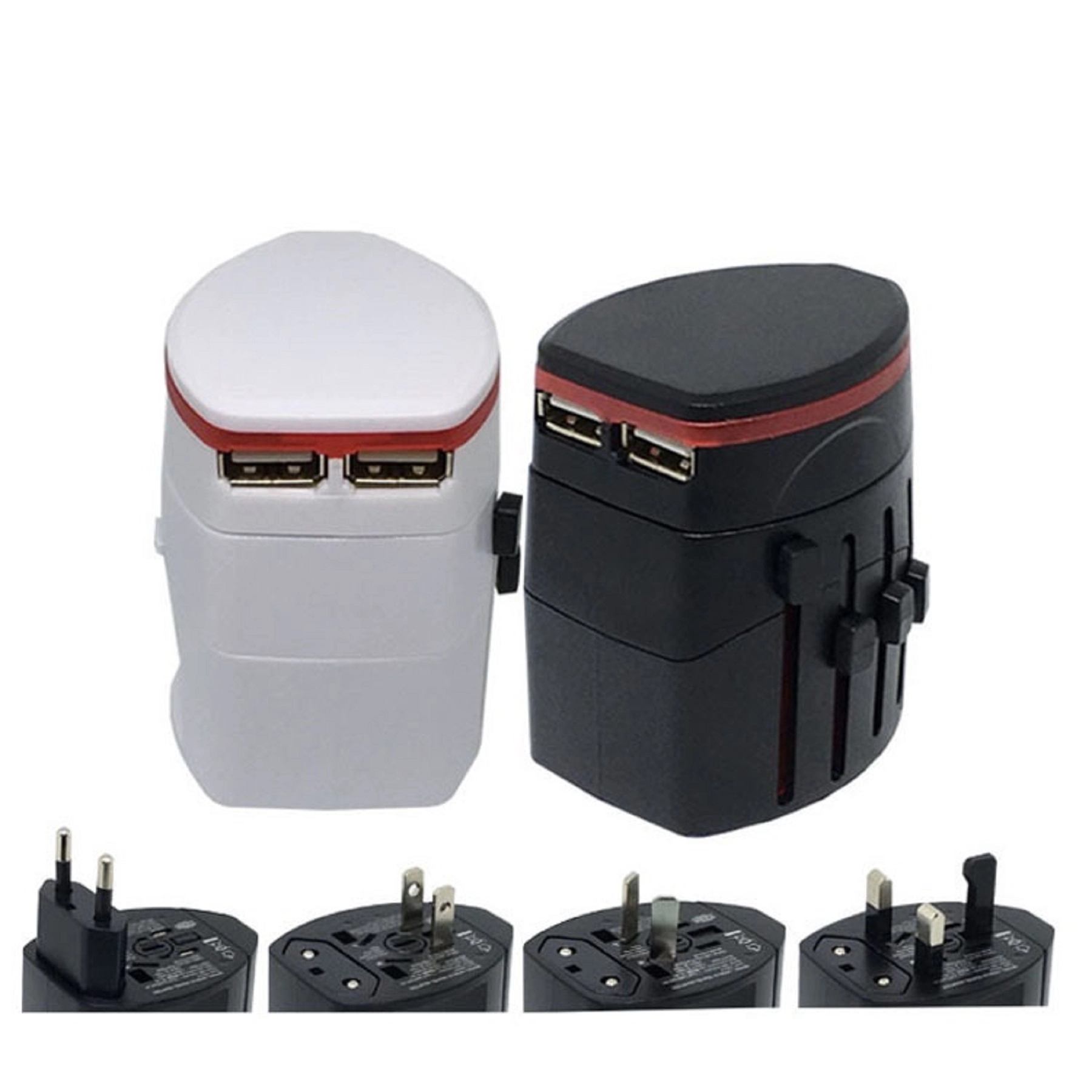 Universal Travel Adaptor Plug with 2 USB Ports 11