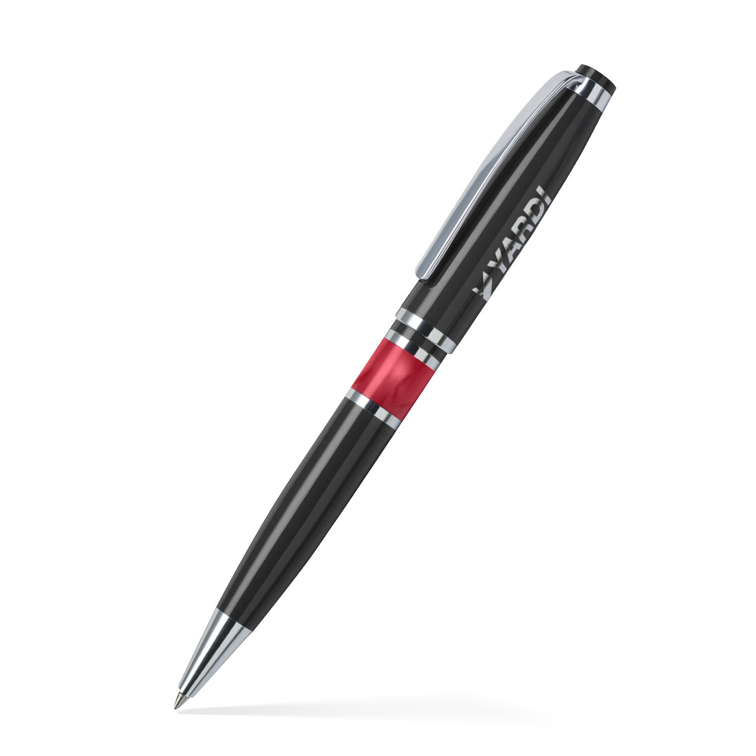 Resin Accented Brass Ballpoint Twist Metal Pen 18