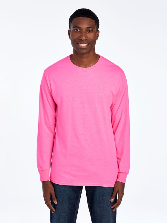 FRUIT OF THE LOOM HD Cotton™ Unisex Long-Sleeve T-Shirt 16