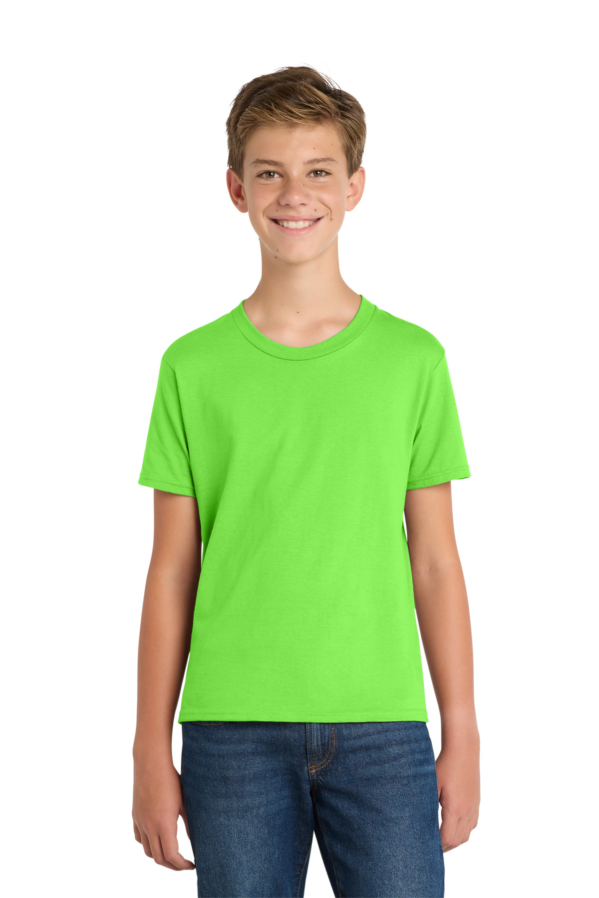 Port & Co Youth Fan Favorite Tee. PC450Y 120