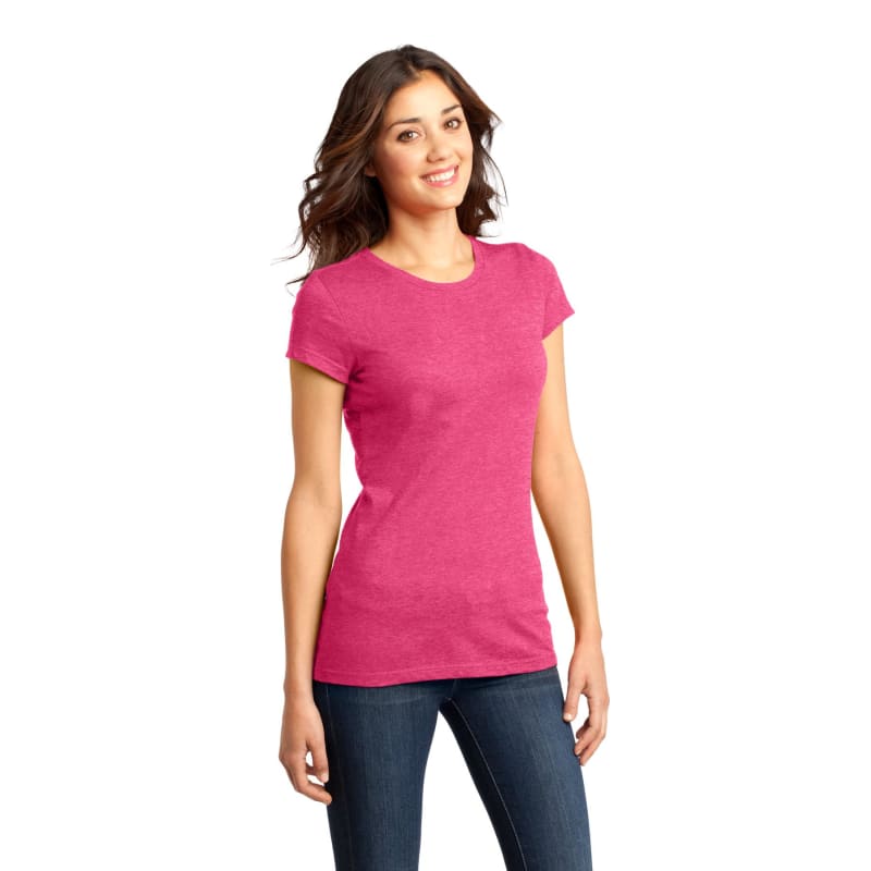 District Women's Fitted Very Important Tee . 122